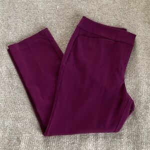 Ann Taylor Factory Purple Women's Trousers